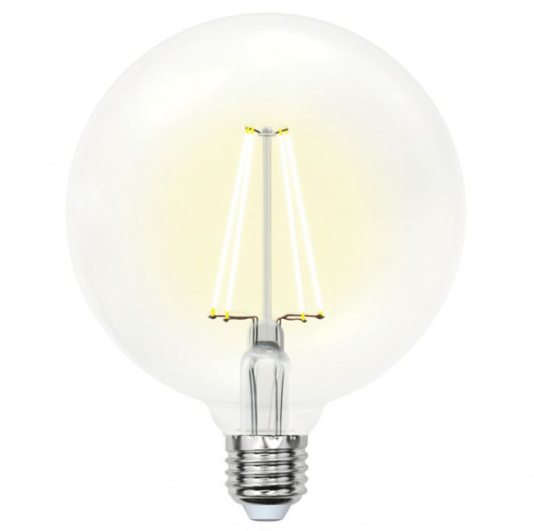 G (Лампы-глобы) UNIEL (10534) LED-G125-10W/WW/E27/CL PLS02WH