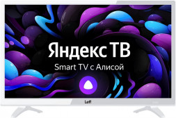 LЕD-телевизор LEFF 24H541T SMART Яндекс белый