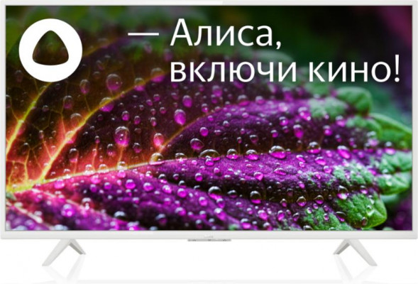 Телевизор BBK 43LEX-7288/FTS2C белый SMART TV