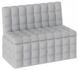 Скамья прямая BONMEBEL Скамья прямая Темпо кожзам белый (1 пак.)