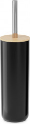 Аксессуары д/ванной комнаты АЛЬТЕРНАТИВА М9028 Ерш Бамбук (с подст.)(черный)