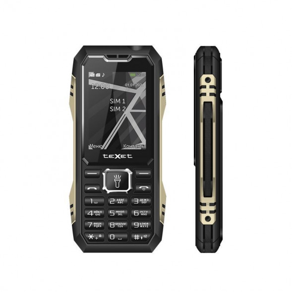 Телефон мобильный TEXET TM-D424 Черный