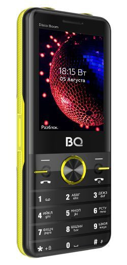 Мобильный телефон BQ-2842 Disco Boom Black+Yellow