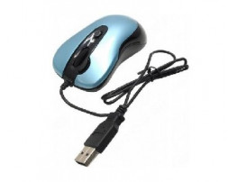 Мышь проводная A4TECH N-61FX-3 синий USB
