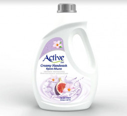 Жидкое крем-мыло ACTIVE Жидкое крем-мыло с витамином B5 Инжир , 2000 мл, Purple (511801646)