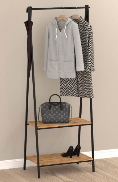 Вешалка ЗМИ Вешалка гардеробная Алабама 22 (ALABAMA 22 clothes rack) черный ВГА22 Ч