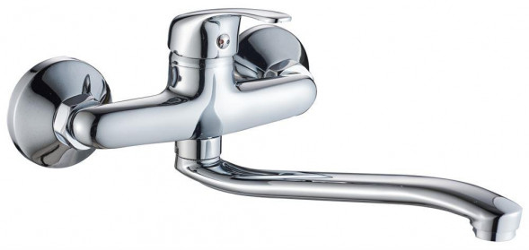Смеситель GOTA ROCIO G069810-GOTA Teruel Смеситель д/кухни шар. пристенный,с нижн.изливом d35
