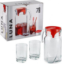 Набор питьевой &quot;Луна&quot; (7пр.) 97328 1/4шт. PASABAHCE 97328B