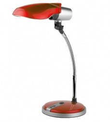 Светильник настольный ЭРА (C0044708) NE-301-E27-15W-R красный