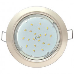 встраиваемый светильник ECOLA SP53H4ECB GX53 H4 Жемчуг