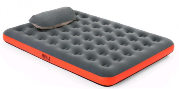 матрас BESTWAY 67703 Матрас надувной ROLL &amp; RELAX 203 см X 152 см X 22 см