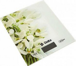 Весы кухонные DELTA KCE-66 Подснежники