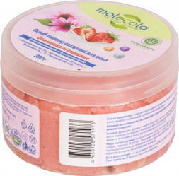 Скраб MOLECOLA Скраб-баттер сахарный для тела Земляника со сливками 300 г, 71973