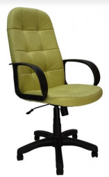 Кресло компьютерное ЯрКресло Кресло Кр45 ТГ ПЛАСТ К64 (ткань Крафт лайм)