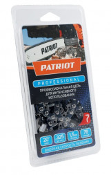 Цепь PATRIOT 862321010 21LP-76E, 0,325 1,5 76 звеньев, чизель, PROFESSIONAL (блистер)
