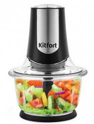 Измельчитель KITFORT КТ-1390 черный/серебристый