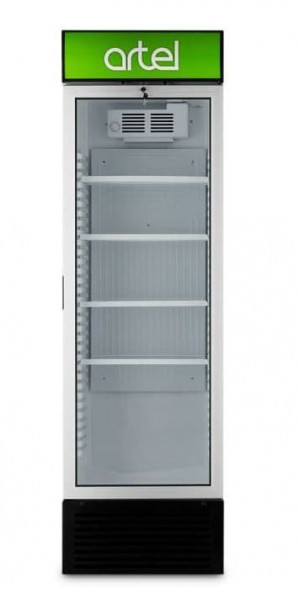 Холодильник ARTEL HS 474 SN белый витрина