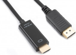 кабель А1 (НФ-00002331) A1-C-DP-HDMI-1.8M чёрный