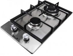 ELTRONIC (33-18) 2 конфорки, нержавеющая сталь