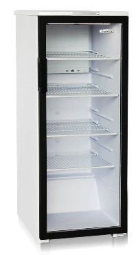 Холодильник БИРЮСА B290 290л черная витрина