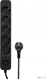Сетевой фильтр ГАРНИЗОН (21441) EPS-5-B-2 черный