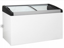 Морозильный ларь БИРЮСА CF41 (4) Серебристо-Черный