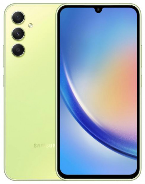 Смартфон SAMSUNG Galaxy A34 8/256Gb Lime green (SM-A346ELGECAU)