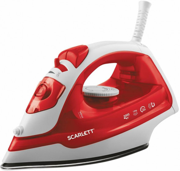 Утюг SCARLETT SC-SI30S08 красный