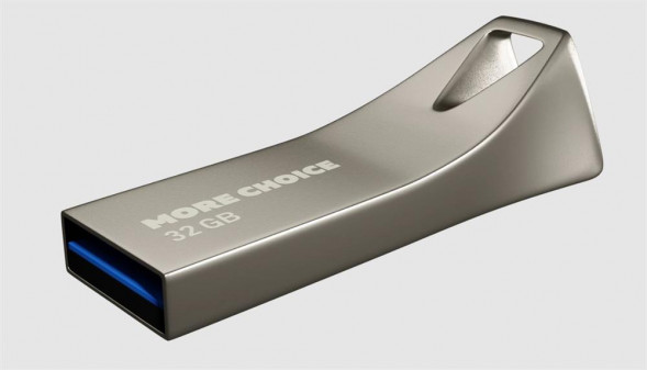 usb-флэш MORE CHOICE (4610196401145) MF32 Metal
