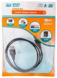 Кабель СИГНАЛ USB A-USB А, 1,5 м (шт/гн)