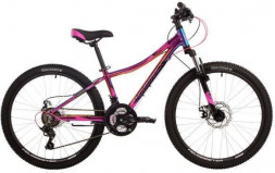 Велосипед NOVATRACK 24AHD.KATRINA.10GVL4 фиолетовый 168415