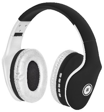 Наушники DEFENDER (63525) FREEMOTION B525 черный/белый
