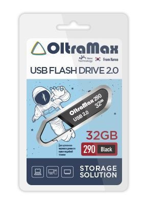 USB флэш-накопитель OLTRAMAX OM-32GB-290-Black