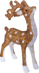 НГ-фигурка NEON-NIGHT (513-281) Акриловая светодиодная фигура Пятнистый олень 75 см, 200 светодиодов