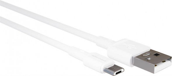 Кабель MORE CHOICE (4610196408175) K19m USB 2.0A для micro USB - 1м White
