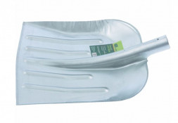 Лопата СИБРТЕХ Лопата для уборки снега стальная оцинкованная, 330х365 мм, без черенка, Россия 61536