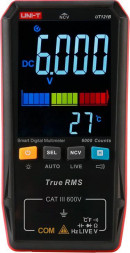 Мультиметр UNI-T (13-0051) Мультиметр портативный СМАРТ UT121B