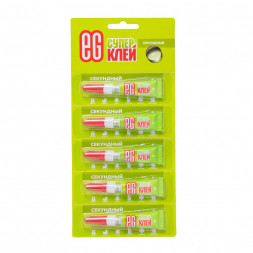 Клей ЕГ С/Клей 3г отрыв блистер 5 шт