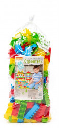 Игрушка ПОЛЕСЬЕ Конструктор Строитель (Гигант, 175 элементов) (в мешке) 0569