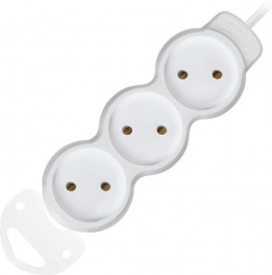 Удлинитель SMARTBUY (SBE-10-3-1.5m-N) 3 гн х 1,5 м белый