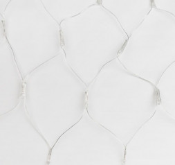 Гирлянда UNIEL (UL-00005489) ULD-N1815-180/DTA WARM WHITE IP20 Сетка светодиодная с контроллером, 1,8х1,5м. 180 светодиодов. Теплый белый свет. Провод прозрачн