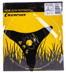 Нож CHAMPION C5102 Нож для жесткой травы 3/230/25,4 (тип В) (125R,235R,FS55,80,85,100,120,FR85,350,450)