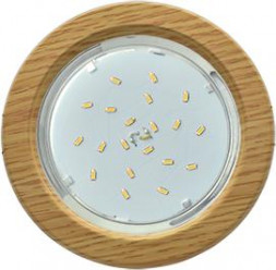 Светильник встраиваемый ECOLA SK53H4ECB GX53 H4 ясный дуб