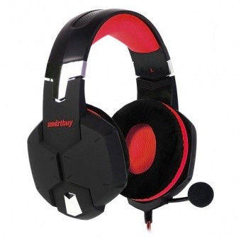 Наушники с гарнитурой SMARTBUY (SBHG-2200) RUSH VIPER черно-красный