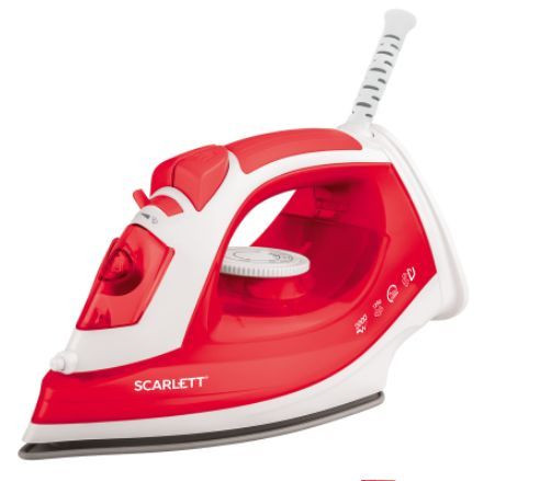 Утюг SCARLETT SC-SI30P15 красный