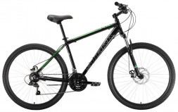 Велосипед STARK Tank 27.1 D черный/зеленый 18&quot; HQ-0005100