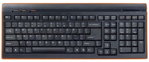 Мультимедиа клавиатура компьютерная ОКЛИК 440M черный