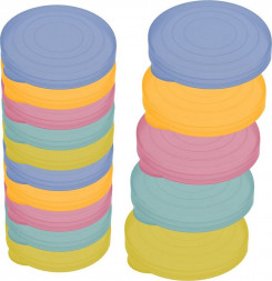 MULTIDOM Набор крышек для банок "Радуга" 10шт. ЭМ76-96 MULTIDOM ЭМ76-96