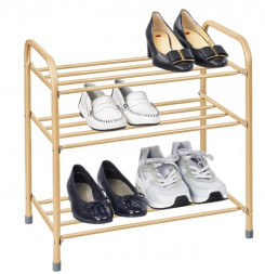 Этажерка VIOLET Этажерка для обуви 3-х ярусная (бежевый) 600202