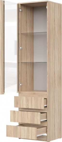 Шкаф-витрина НК-МЕБЕЛЬ STERN шкаф-витрина ШКВ-1 Дуб Сонома 72678282 (2 кор.) НК-МЕБЕЛЬ STERN шкаф-витрина ШКВ-1 Дуб Сонома 72678282 (2 кор.)